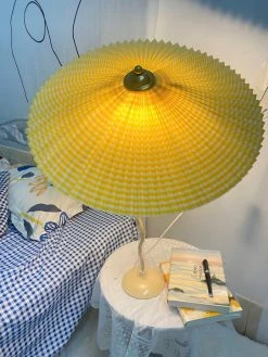 Vakkerlight Table Lamps Pleated Hat Table Lamp