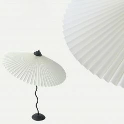 Vakkerlight Table Lamps Pleated Hat Table Lamp