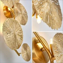 Vakkerlight Lotus Leaf Wall Sconce Wall Sconces