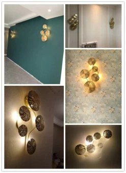 Vakkerlight Lotus Leaf Wall Sconce Wall Sconces
