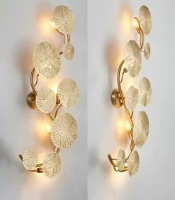 Vakkerlight Lotus Leaf Wall Sconce Wall Sconces