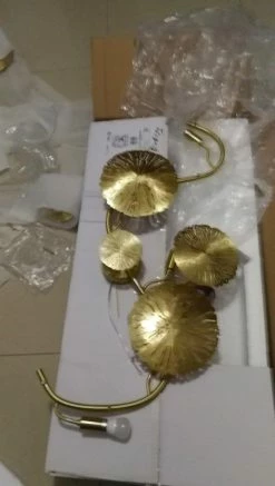 Vakkerlight Lotus Leaf Wall Sconce Wall Sconces