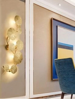 Vakkerlight Lotus Leaf Wall Sconce Wall Sconces