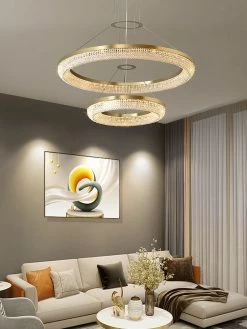 Best Sale 🔔 Vakkerlight Pendant Lights Round Ring Crystal Chandeliers ❤️ 40 Vakkerlight Pendant Lights Round Ring Crystal Chandeliers