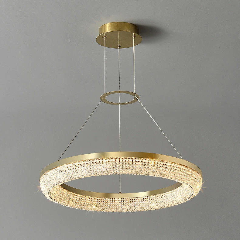 Best Sale 🔔 Vakkerlight Pendant Lights Round Ring Crystal Chandeliers ❤️ 22 Vakkerlight Pendant Lights Round Ring Crystal Chandeliers