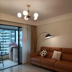 Vakkerlight Sculptural Glass Ribbed Chandelier