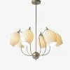 Vakkerlight Ceramic Ribbed Chandelier