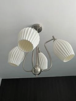 Vakkerlight Ceramic Ribbed Chandelier