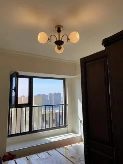 Vakkerlight Sculptural Glass Ribbed Chandelier