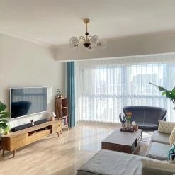 Vakkerlight Sculptural Glass Ribbed Chandelier