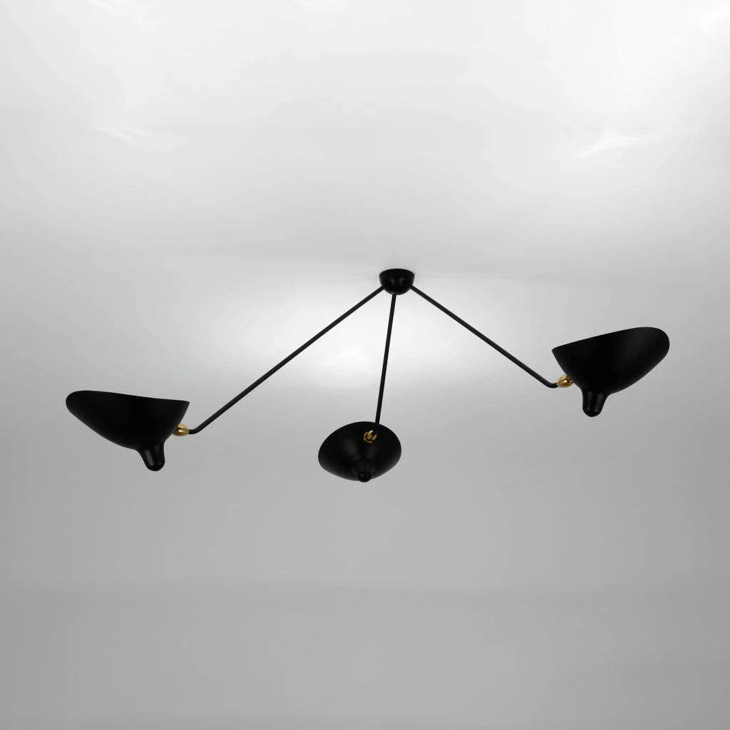 Discount ๐ Vakkerlight Serge Mouille Ceiling Lamp ๐ 8 Vakkerlight Serge Mouille Ceiling Lamp