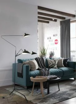 Vakkerlight Serge Mouille Floor Lamp