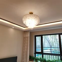 Vakkerlight Pendant Lights Shell Wind Chime Chandelier