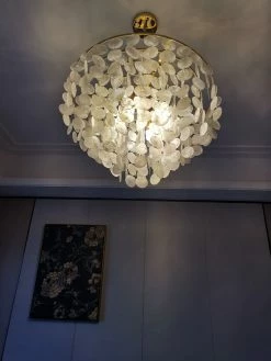 Vakkerlight Pendant Lights Shell Wind Chime Chandelier