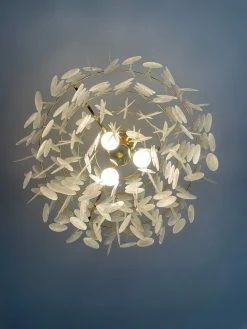 Vakkerlight Pendant Lights Shell Wind Chime Chandelier