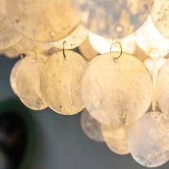 Vakkerlight Pendant Lights Shell Wind Chime Chandelier