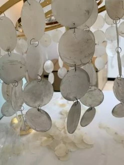 Vakkerlight Pendant Lights Shell Wind Chime Chandelier