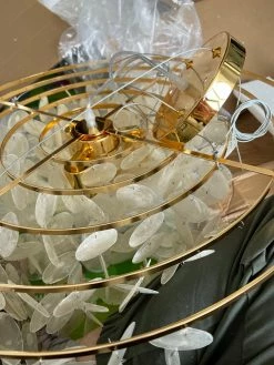 Vakkerlight Pendant Lights Shell Wind Chime Chandelier