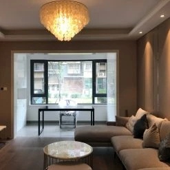 Vakkerlight Pendant Lights Shell Wind Chime Chandelier