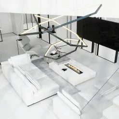 Vakkerlight Silver Vesanto Chandelier