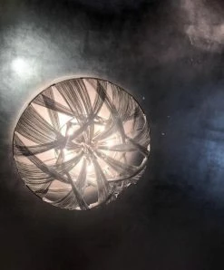 Vakkerlight Chandeliers Tassel Aluminum Chain Chandelier