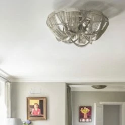 Vakkerlight Chandeliers Tassel Aluminum Chain Chandelier