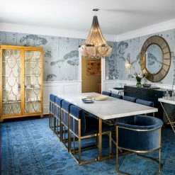 Vakkerlight Chandeliers Tassel Aluminum Chain Chandelier