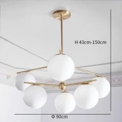 Best reviews of ⭐ Vakkerlight Sphere & Stem Chandelier Chandeliers 👏 91 Vakkerlight Sphere & Stem Chandelier Chandeliers