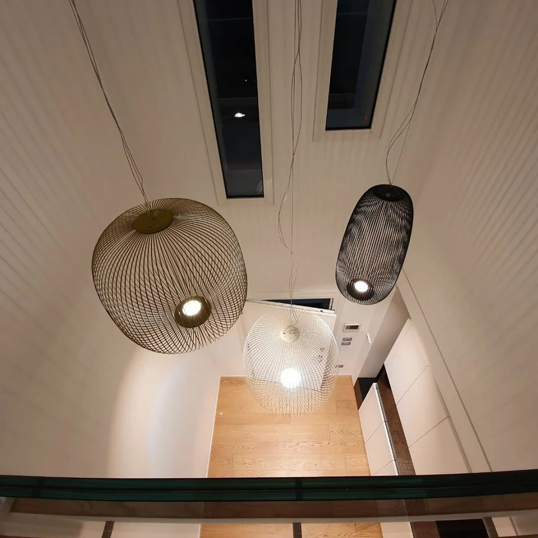 Hot Sale ⌛ Vakkerlight Spokes Suspension Lamp Pendant Lights 👏 14 Vakkerlight Spokes Suspension Lamp Pendant Lights