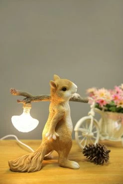 Hot Sale 🥰 Vakkerlight Table Lamps Squirrel Table Lamp 🎁 41 Vakkerlight Table Lamps Squirrel Table Lamp