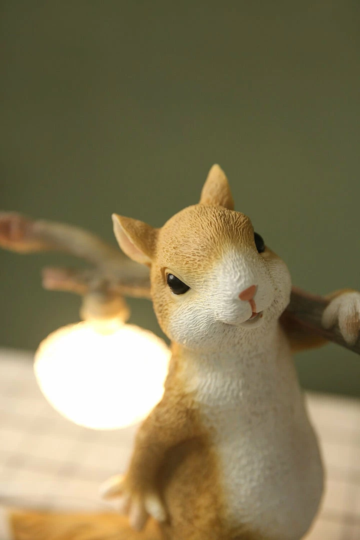 Hot Sale 🥰 Vakkerlight Table Lamps Squirrel Table Lamp 🎁 23 Vakkerlight Table Lamps Squirrel Table Lamp