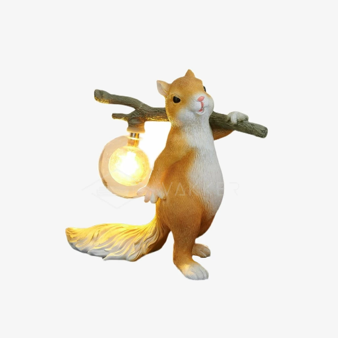 Hot Sale 🥰 Vakkerlight Table Lamps Squirrel Table Lamp 🎁 3 Vakkerlight Table Lamps Squirrel Table Lamp