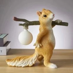 Hot Sale 🥰 Vakkerlight Table Lamps Squirrel Table Lamp 🎁 31 Vakkerlight Table Lamps Squirrel Table Lamp