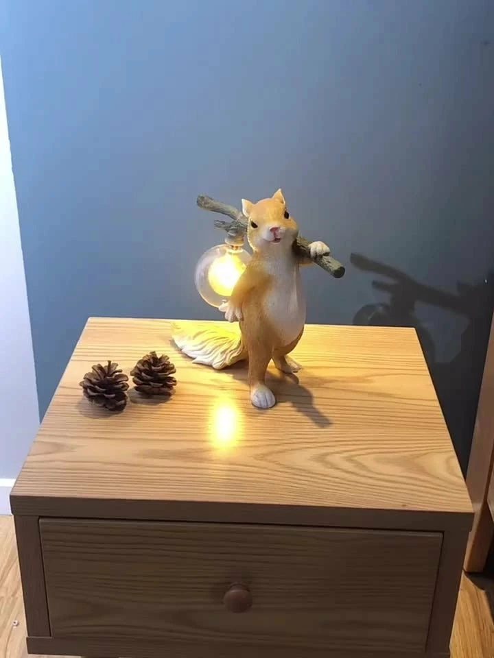 Hot Sale 🥰 Vakkerlight Table Lamps Squirrel Table Lamp 🎁 28 Vakkerlight Table Lamps Squirrel Table Lamp