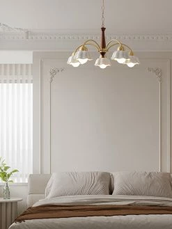 Vakkerlight Swedish Modern Brass Chandelier Chandeliers