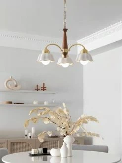 Vakkerlight Swedish Modern Brass Chandelier Chandeliers