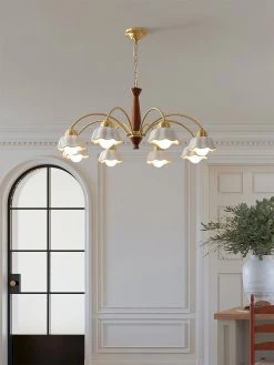 Vakkerlight Swedish Modern Brass Chandelier Chandeliers