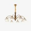 Vakkerlight Swedish Modern Brass Chandelier Chandeliers
