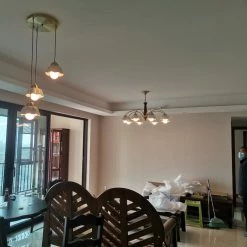 Vakkerlight Swedish Modern Brass Chandelier Chandeliers