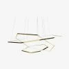 Vakkerlight Chandeliers Gold Vesanto Chandelier