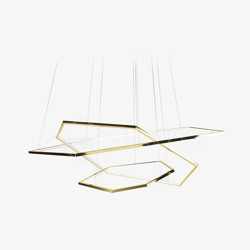 New ๐ Vakkerlight Chandeliers Gold Vesanto Chandelier โจ 3 Vakkerlight Chandeliers Gold Vesanto Chandelier