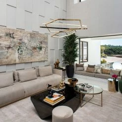 New ๐ Vakkerlight Chandeliers Gold Vesanto Chandelier โจ 38 Vakkerlight Chandeliers Gold Vesanto Chandelier