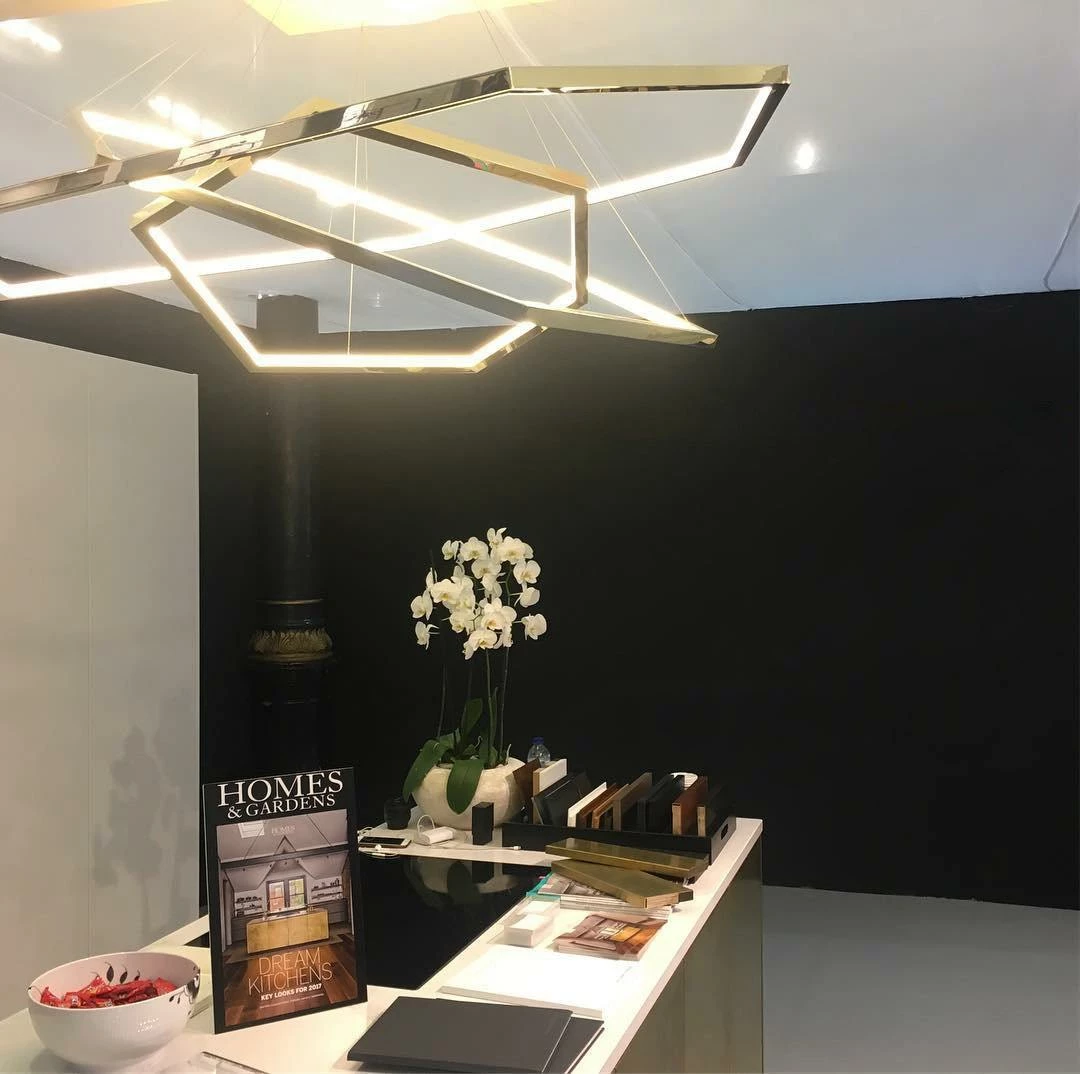 New ๐ Vakkerlight Chandeliers Gold Vesanto Chandelier โจ 7 Vakkerlight Chandeliers Gold Vesanto Chandelier
