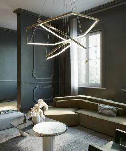 New ๐ Vakkerlight Chandeliers Gold Vesanto Chandelier โจ 56 Vakkerlight Chandeliers Gold Vesanto Chandelier