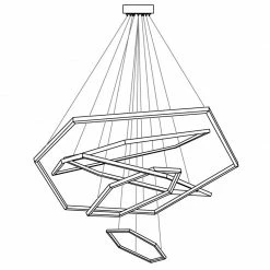 New ๐ Vakkerlight Chandeliers Gold Vesanto Chandelier โจ 66 Vakkerlight Chandeliers Gold Vesanto Chandelier