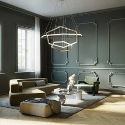 New ๐ Vakkerlight Chandeliers Gold Vesanto Chandelier โจ 42 Vakkerlight Chandeliers Gold Vesanto Chandelier