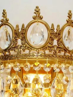 Vakkerlight Vintage Crystal Wall Lamp Wall Sconces