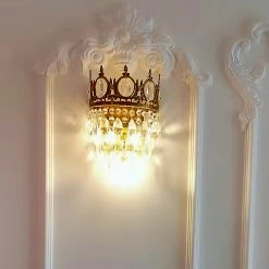 Vakkerlight Vintage Crystal Wall Lamp Wall Sconces