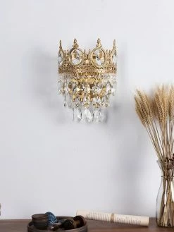 Vakkerlight Vintage Crystal Wall Lamp Wall Sconces