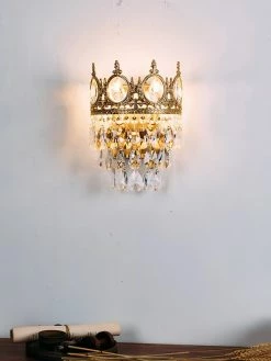 Vakkerlight Vintage Crystal Wall Lamp Wall Sconces